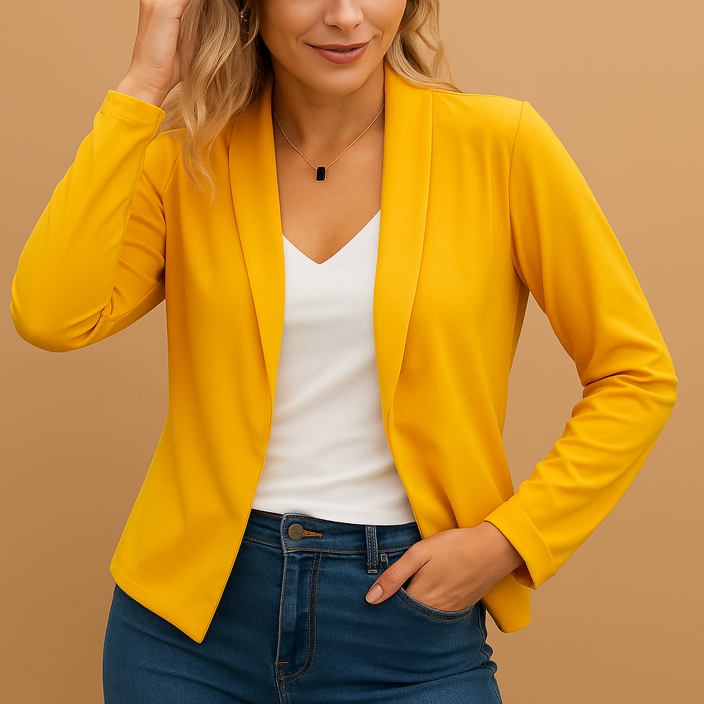 Vermeer™ | Elegante open blazer voor dames, moderne snit