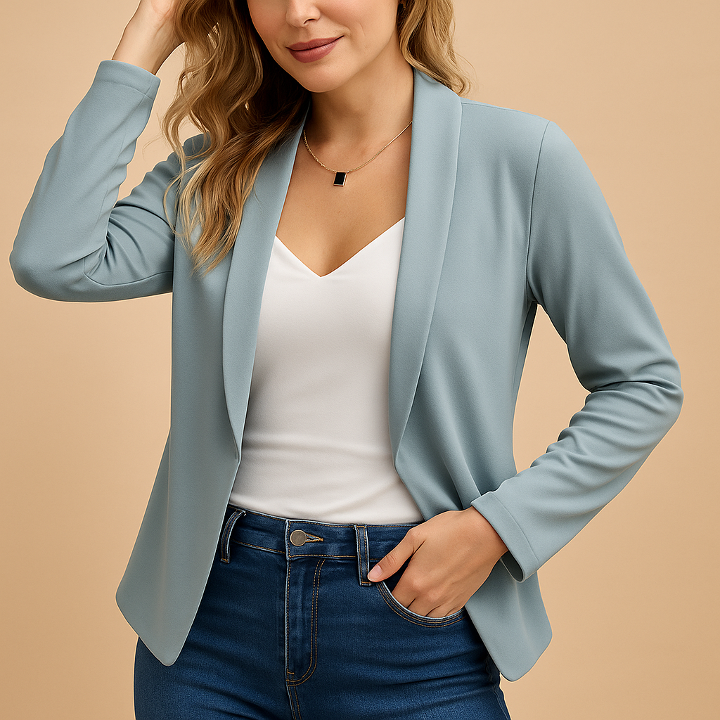 Vermeer™ | Elegante open blazer voor dames, moderne snit