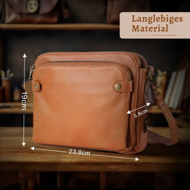 Annika - Lederen Meesterwerk Handtas