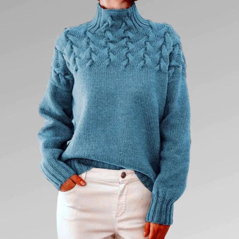 Joan - Couture-Rolkragenpullover