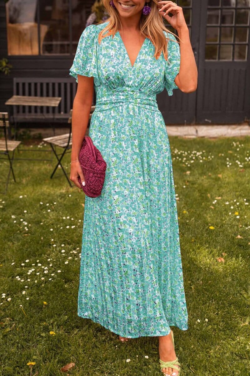 Sandra™ | Elegante Maxi Jurk met V-hals