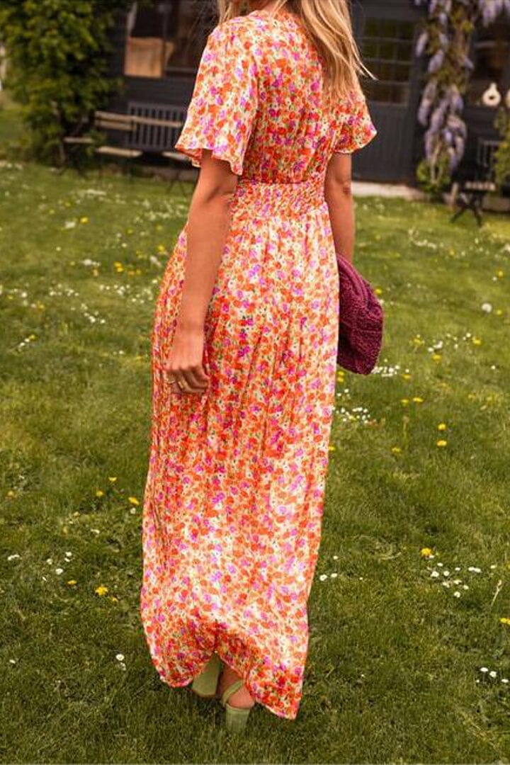 Sandra™ | Elegante Maxi Jurk met V-hals