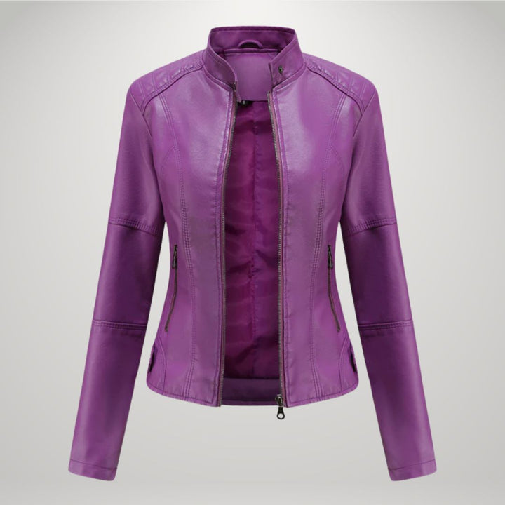 Emma™ | Elegante Leren Jas