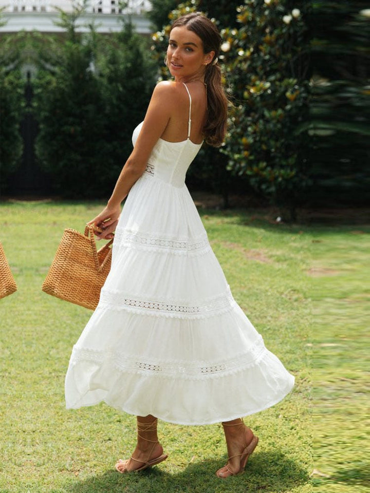 Sophie™ | Maximaal Witte Strandjurk