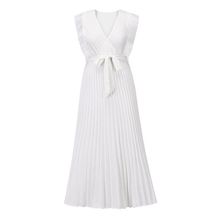 Maud™ | Jurk met V-hals